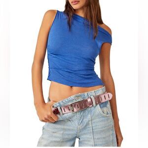 FREE PEOPLE Women's Fall For Me T-Shirt,‎ Size LARGE